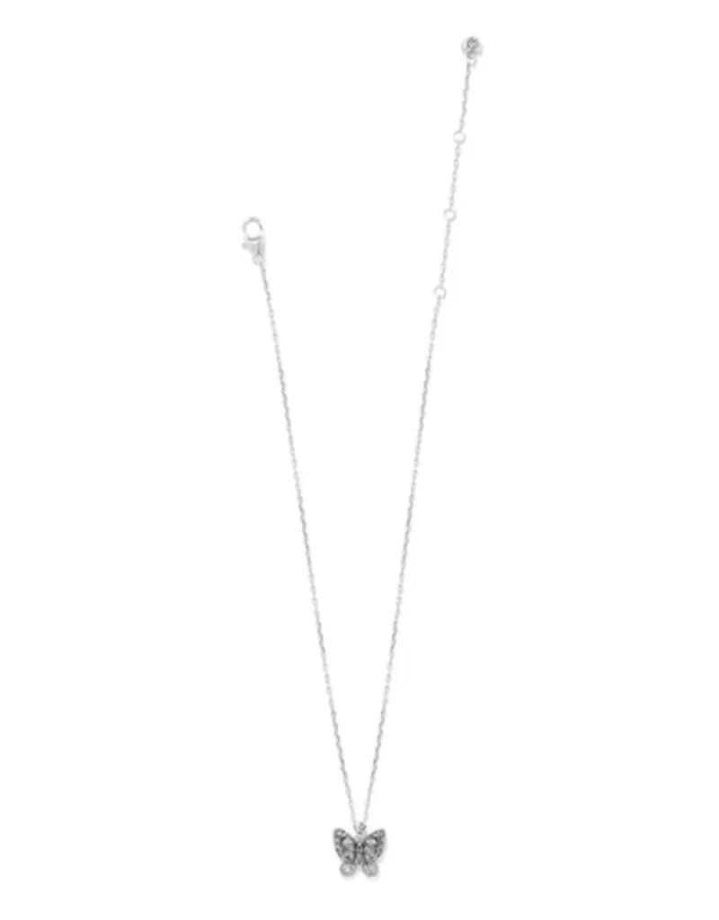 Trust Your Journey Petite Butterfly Pendant in Sky