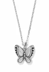 Trust Your Journey Petite Butterfly Pendant in Sky