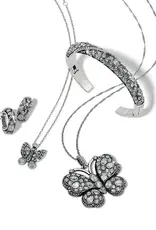 Trust Your Journey Hinged Bangle in Sky