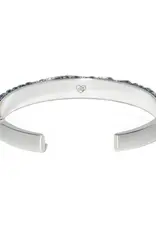 Trust Your Journey Hinged Bangle in Sky