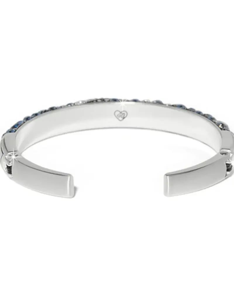 Trust Your Journey Hinged Bangle in Sky