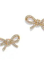 Illumina Bow Post Earring in Gold