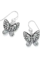 Trust Your Journey Butterfly Earrings In Sky