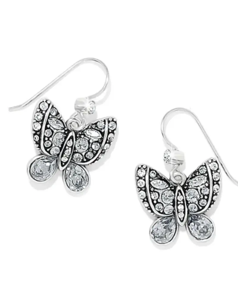 Trust Your Journey Butterfly Earrings In Sky