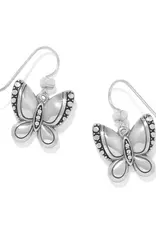 Trust Your Journey Butterfly Earrings In Sky