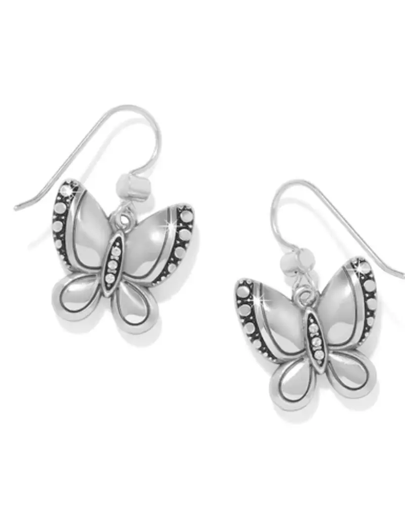 Trust Your Journey Butterfly Earrings In Sky