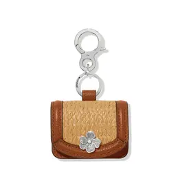 Everbloom Straw Handbag Fob