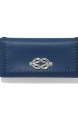 Interlok Harmony Slim Folio Wallet in French Blue