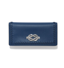 Interlok Harmony Slim Folio Wallet in French Blue