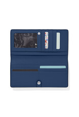 Interlok Harmony Slim Folio Wallet in French Blue