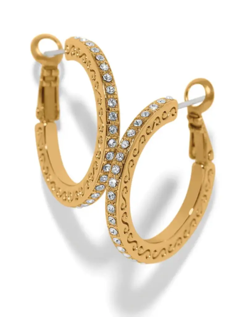 Meridian Eclipse Small Hoop in Gold