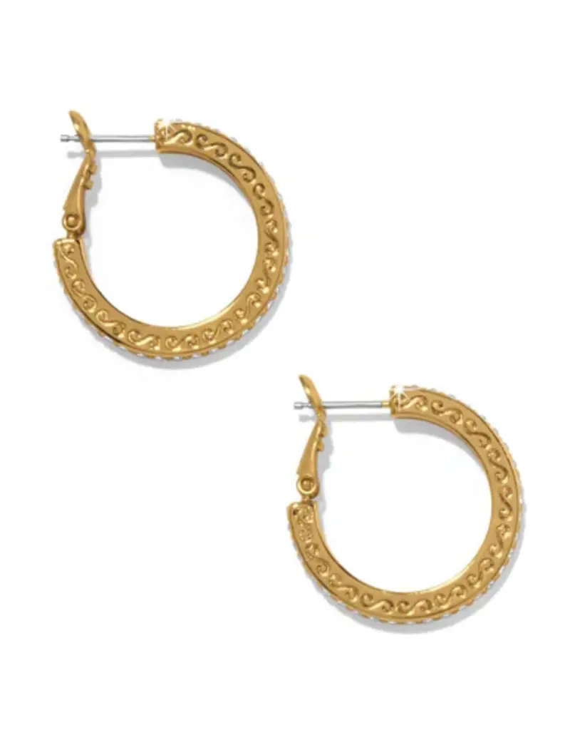 Meridian Eclipse Small Hoop in Gold