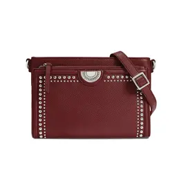 Jordyn Cross Body Organizer in Garnet