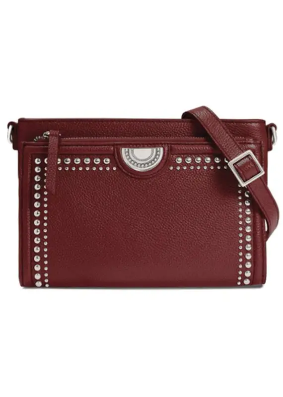 Jordyn Cross Body Organizer in Garnet