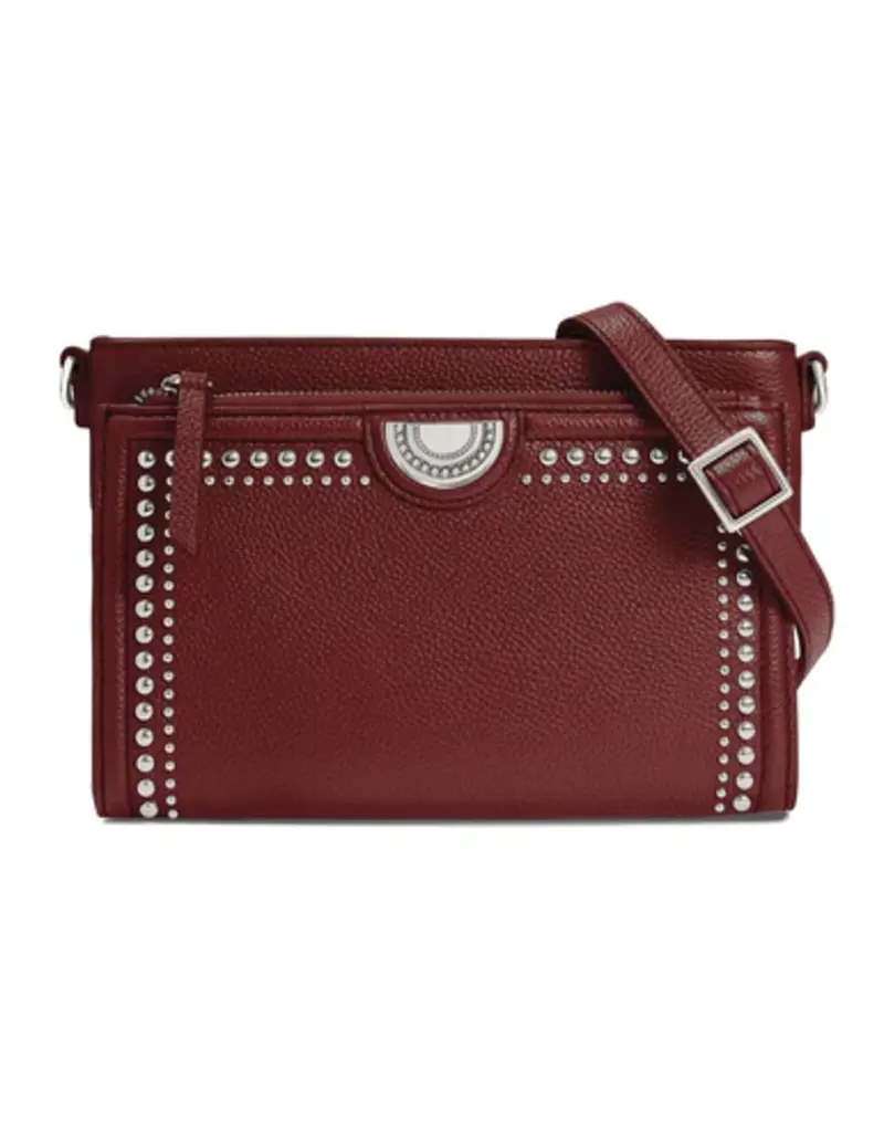 Jordyn Cross Body Organizer in Garnet