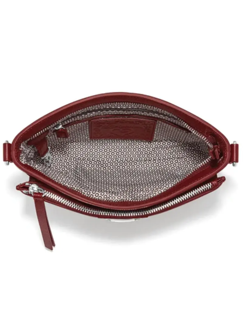 Jordyn Cross Body Organizer in Garnet