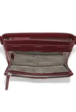 Jordyn Cross Body Organizer in Garnet