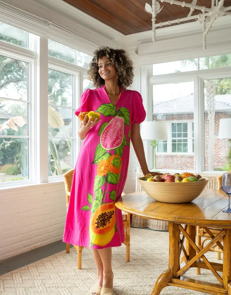 J.HOFFMAN'S Hampton Dress- Papaya Vine