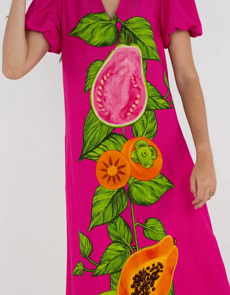 J.HOFFMAN'S Hampton Dress- Papaya Vine