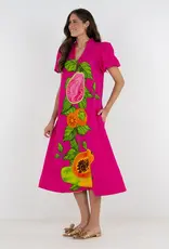 J.HOFFMAN'S Hampton Dress- Papaya Vine