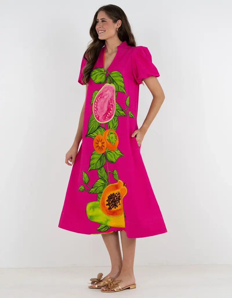 J.HOFFMAN'S Hampton Dress- Papaya Vine