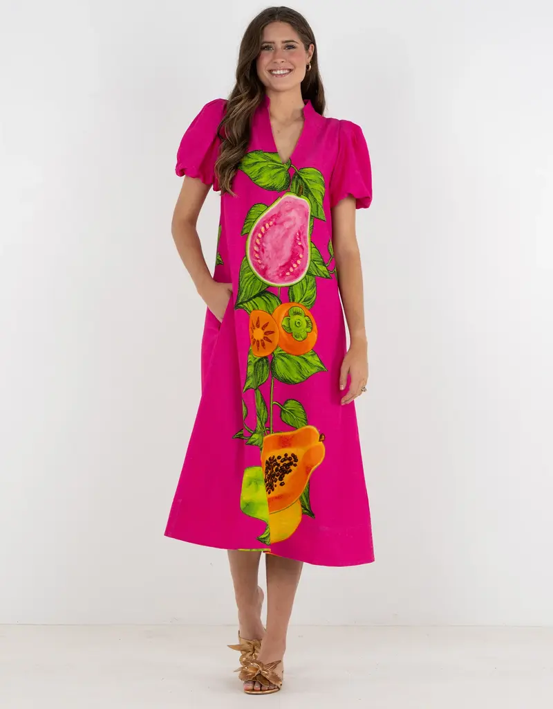J.HOFFMAN'S Hampton Dress- Papaya Vine