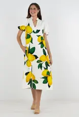 J.HOFFMAN'S Hampton Dress- Limone