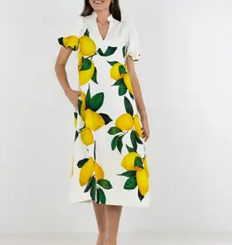 J.HOFFMAN'S Hampton Dress- Limone