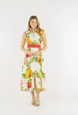 J.HOFFMAN'S Roma Dress- Trellis Grove