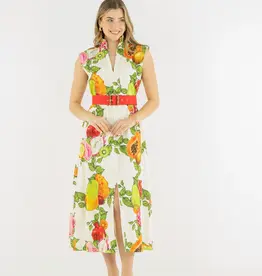 J.HOFFMAN'S Roma Dress- Trellis Grove