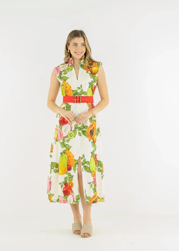 J.HOFFMAN'S Roma Dress- Trellis Grove
