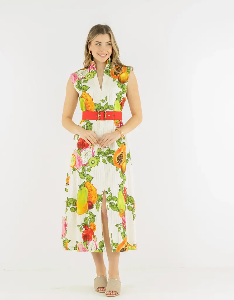 J.HOFFMAN'S Roma Dress- Trellis Grove