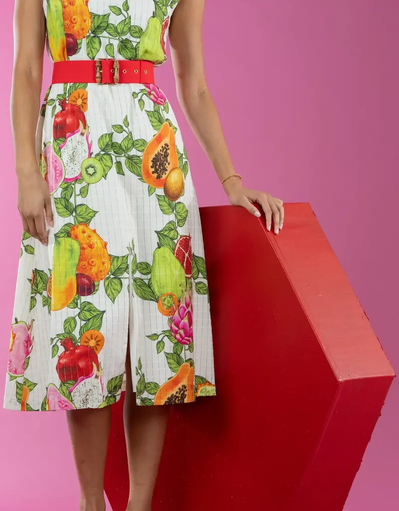 J.HOFFMAN'S Roma Dress- Trellis Grove