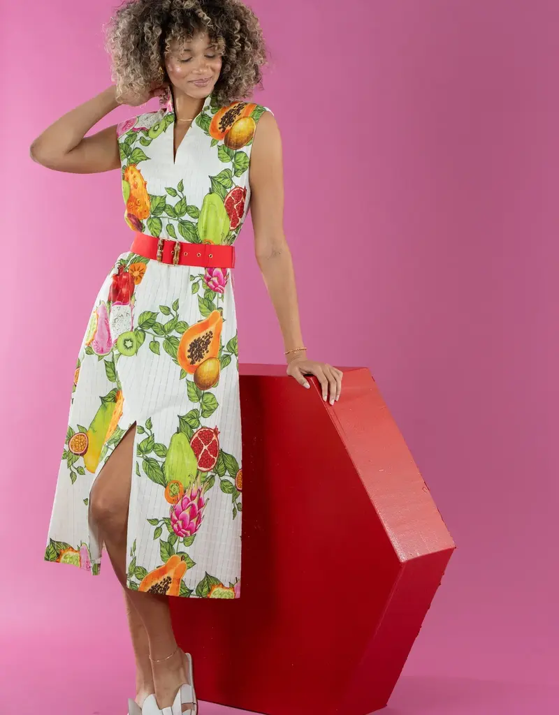 J.HOFFMAN'S Roma Dress- Trellis Grove