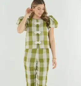 J.HOFFMAN'S Isabella Top- Gingham
