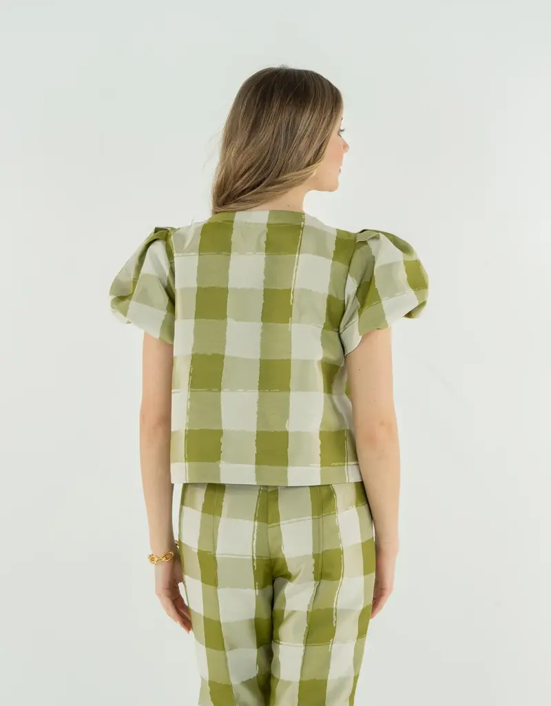 J.HOFFMAN'S Isabella Top- Gingham