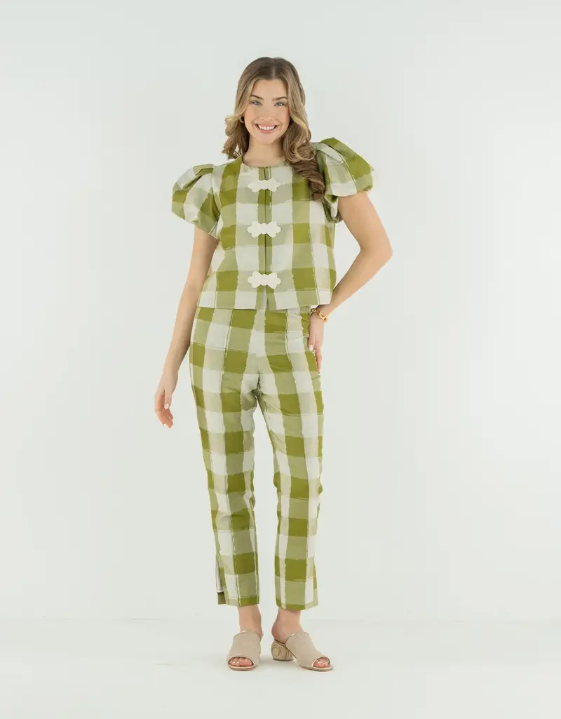 J.HOFFMAN'S Isabella Top- Gingham
