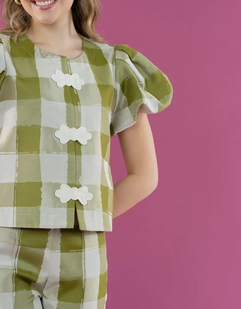 J.HOFFMAN'S Isabella Top- Gingham