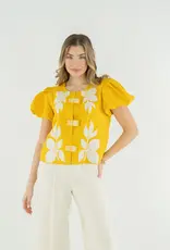 J.HOFFMAN'S Isabella Top- Golden Hour