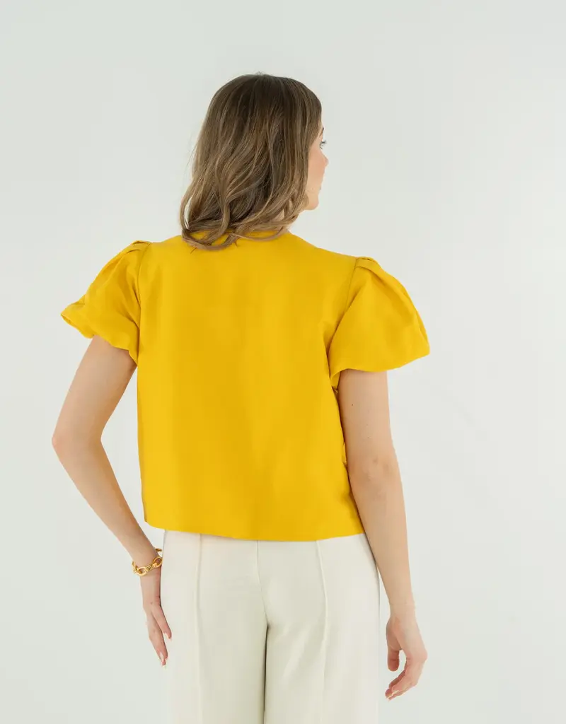 J.HOFFMAN'S Isabella Top- Golden Hour