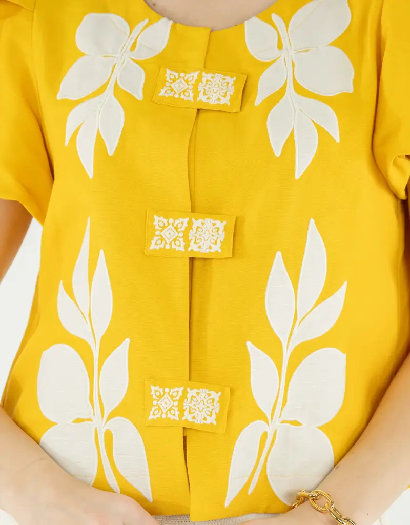 J.HOFFMAN'S Isabella Top- Golden Hour