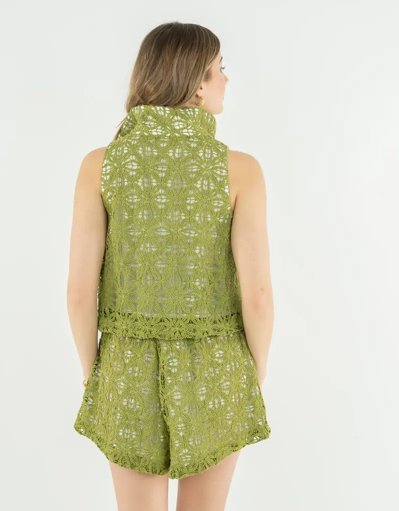 J.HOFFMAN'S Lucy Tank- Olive Hour