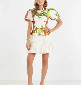J.HOFFMAN'S Britt Top- Trellis Grove