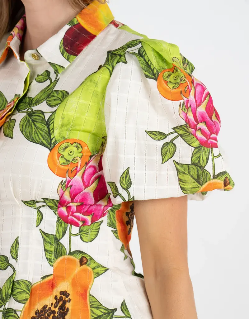 J.HOFFMAN'S Britt Top- Trellis Grove