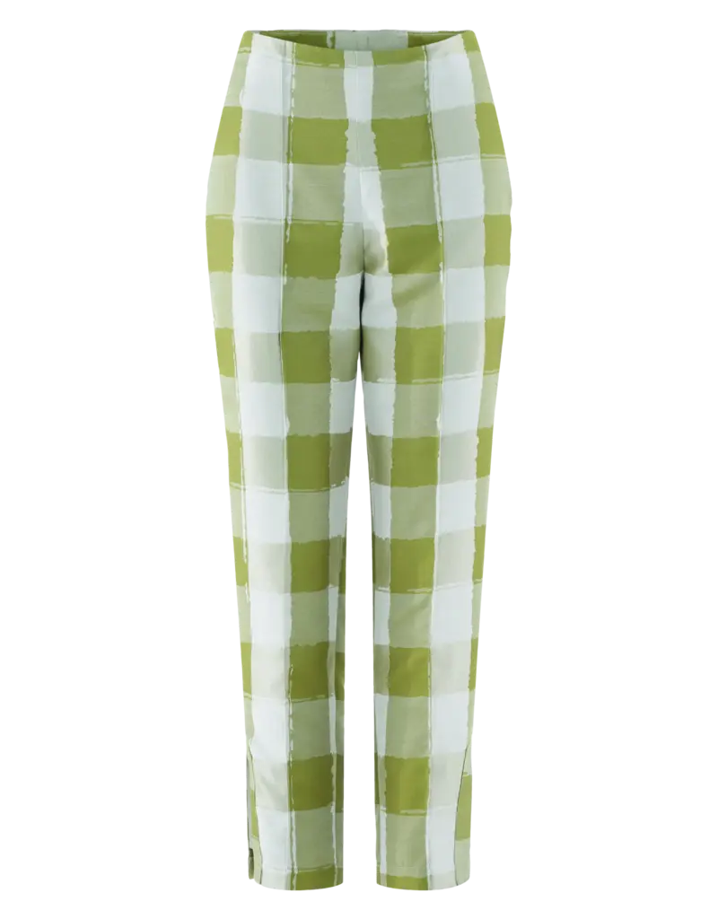 J.HOFFMAN'S Gingham Slim Pant