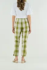 J.HOFFMAN'S Gingham Slim Pant