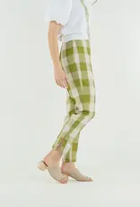 J.HOFFMAN'S Gingham Slim Pant