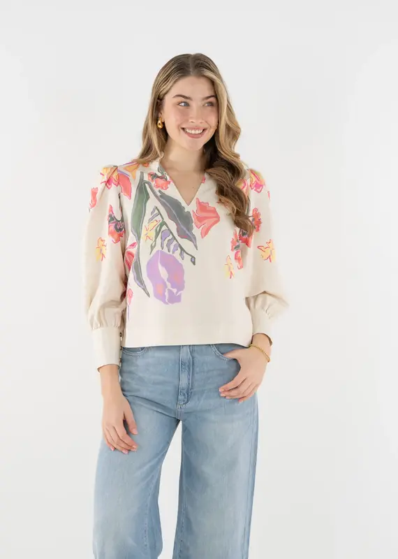 J.HOFFMAN'S Hampton Top- Botanical Muse