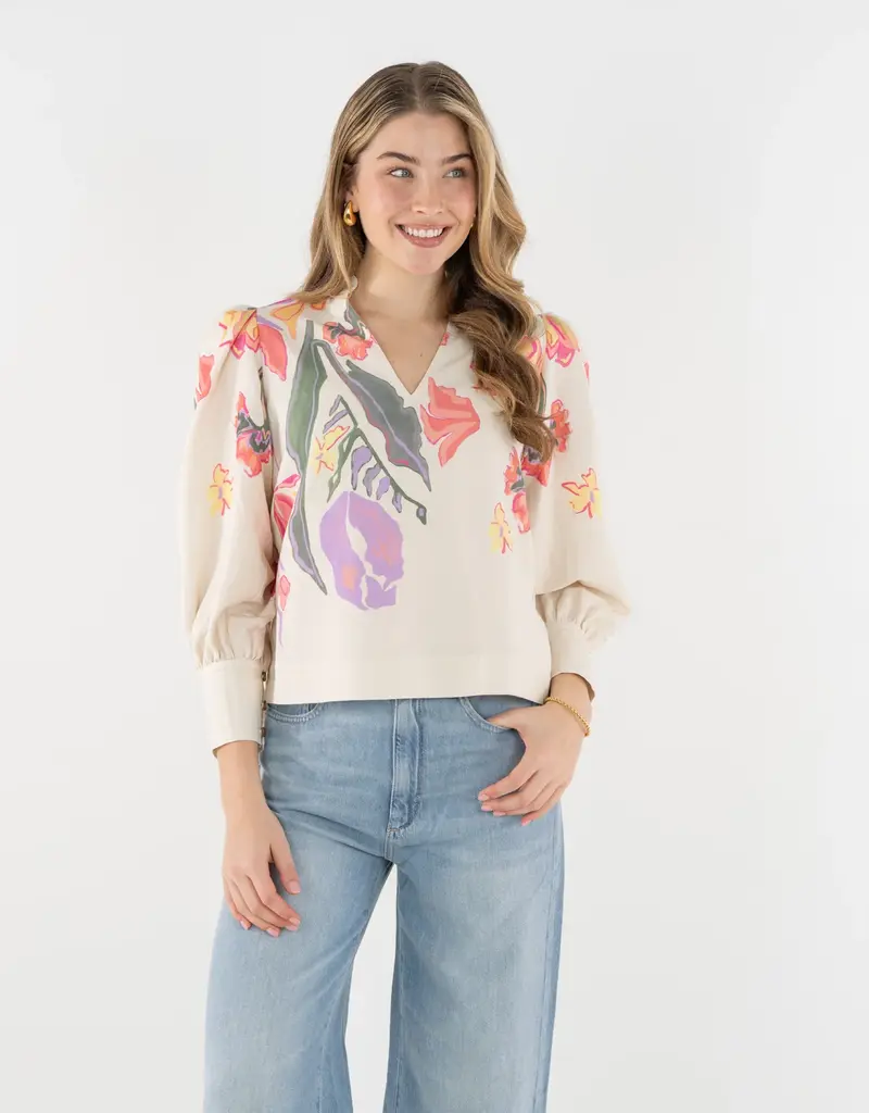 J.HOFFMAN'S Hampton Top- Botanical Muse