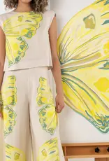 J.HOFFMAN'S Hattie Tank- Clouded Yellow